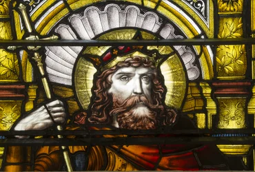 Oxford, Trinity College, Saint Oswald, 1885